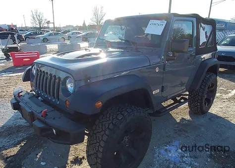 2013 Jeep Wrangler Rubicon 10Th Anniversary from USA, damaged, VIN 1C4BJWCGXDL700369